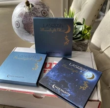 2 LASPLASH cosmetics - MOONLIGHT GLOW FACE PALETTE -blush, bronzer & highlight