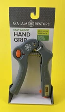 Gaiam Restore, Easy Adjust Hand Grip, 20-80lbs Resistance, Built-in Counter