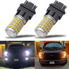 Ibrightstar Newest Super Bright 3157 4157 3155 3457 Switchback LED Bulbs with Pr