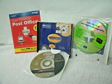VINTAGE SOFTWARE DISCS-HP Printing/digital Photo--Post Office-Digital Image-- 4