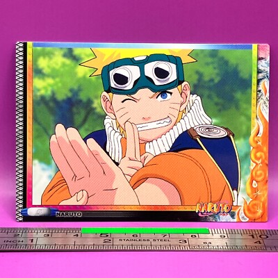 Naruto Uzumaki N-27 NARUTO Oversized Card 2003 ENSKY TCG Japanese