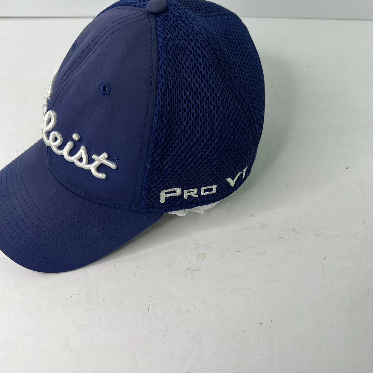 Titleist Golf Mens ProV1 Footjoy FJ Navy Mesh size M L Trucker Hat