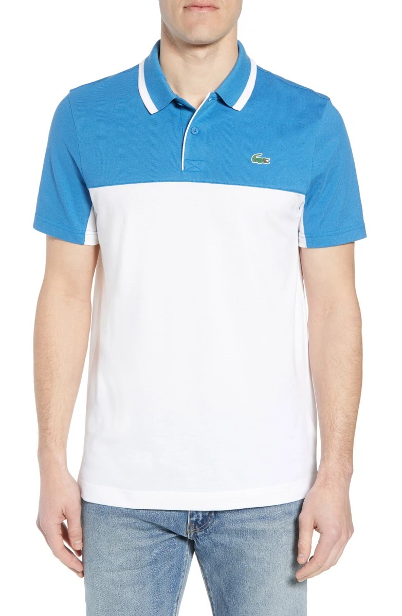 Installation lyse etnisk Lacoste Men`s Medway/Blanc Contrast Polo Shirt DH3364 - Size XXL , BNWT  3614030797273 | eBay