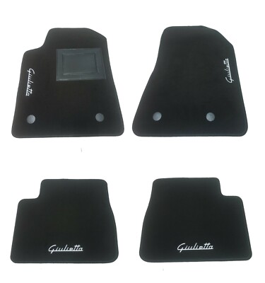 Tappetini Auto In Moquette Su Misura Con Logo Per GIULIETTA Restyling 2015 - Foto 9