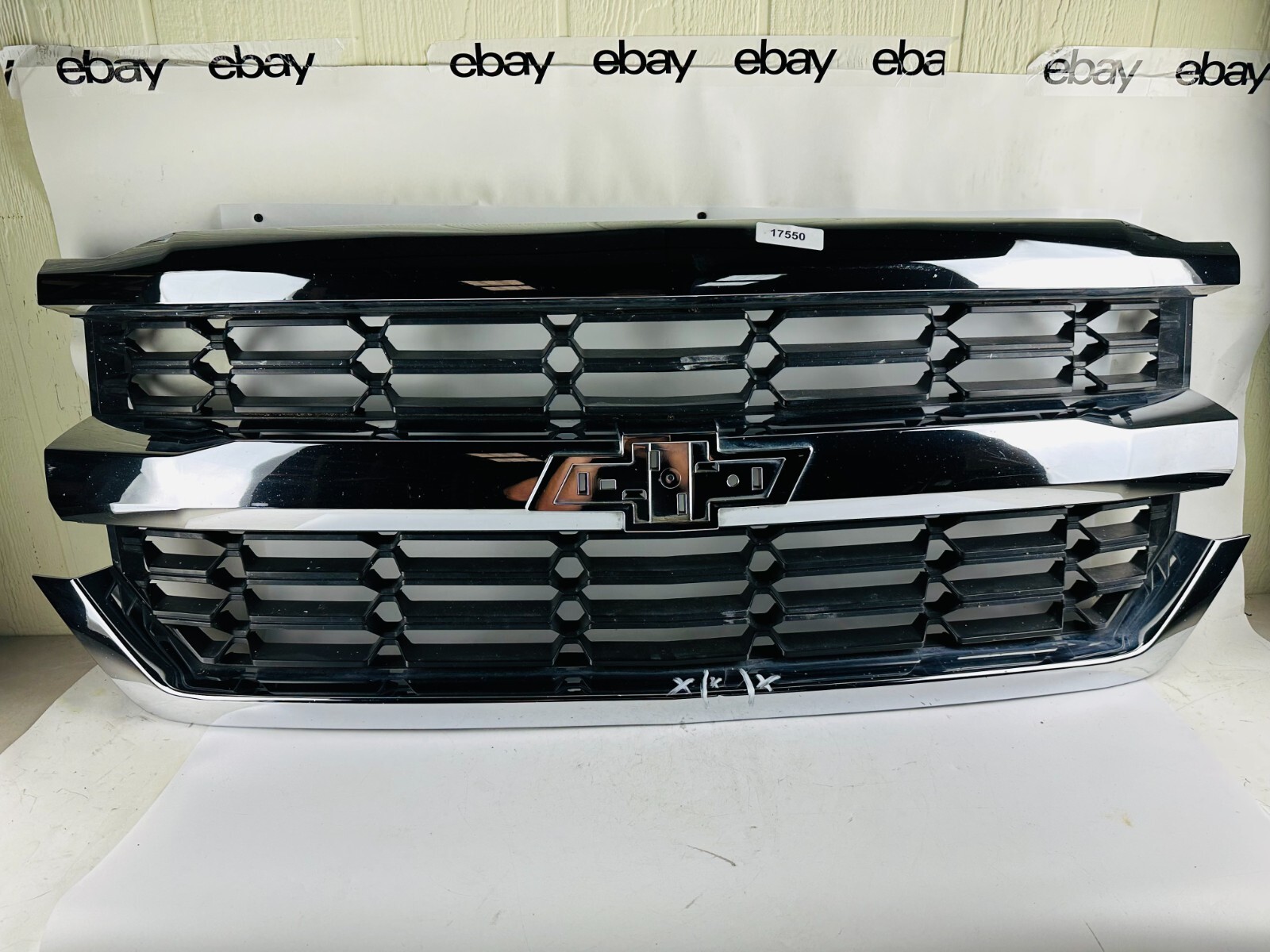2016 2017 2018 2019 CHEVY CHEVROLET SILVERADO 1500 FRONT GRILL GRILLE ...
