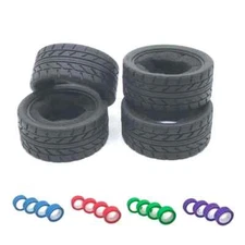 1/10 RC On-Road Car Rubber Tire For Sakura Traxxas HSP Tamiya HPI Kyosho RedCat