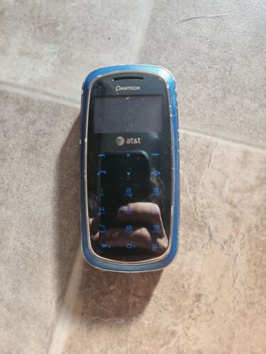 Pantech Impact P7000 - Blue and Silver ( AT&T ) Very Rare Smartphone - READ