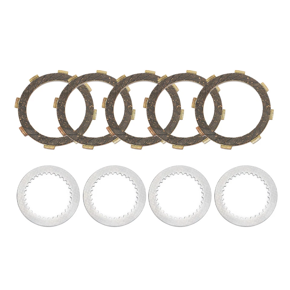 9* Placas de acero de fricción de embrague para Kawasaki KX60 KX80 KE100 KD80 DJ1814SGR814SS Foto 2 de 4