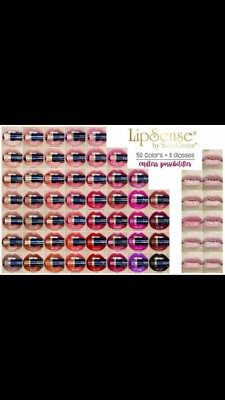 Senegence Lipsense colors, Oops Remover, lip liner