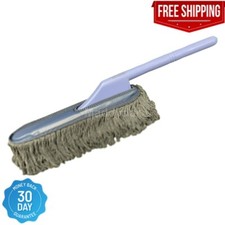 California Car Duster With Plastic Handle 26", Remove Dust, 100 Cotton Safe