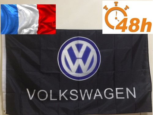 Drapeau Flag Bannière, VW Jetta, neuf - FR