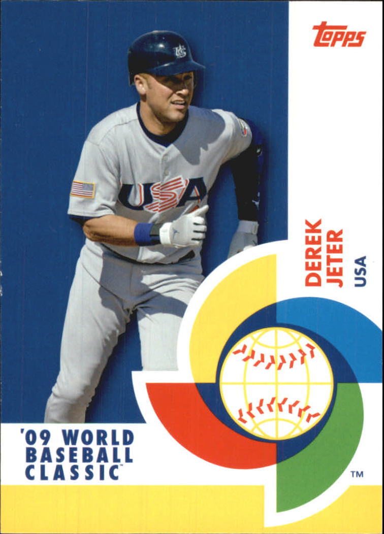 2009 Topps World Baseball Classic WBC Stars #BCS10 Derek Jeter