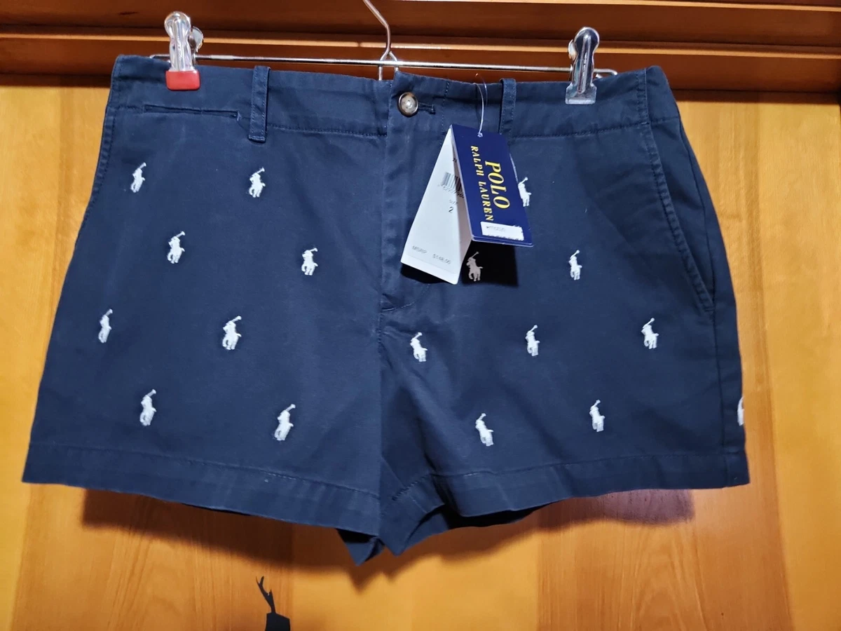 Ralph lauren navy shorts 2025
