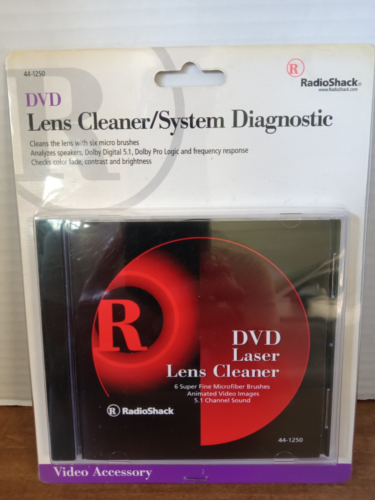NEW! Radio Shack DVD Lens Cleaner/System Diagnostic