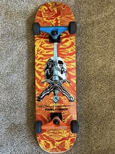 8  Powell Peralta Hawk skateboard with afterm...