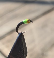 Trout Buzzers, 6 Hot Spot Buzzer's,  Epoxy Trout Buzzer, For Trout Fishing Fly's