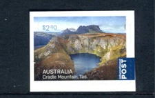2022 Aerial Views - MUH $2.90 Cradle Mountain Tas International Booklet Stamp