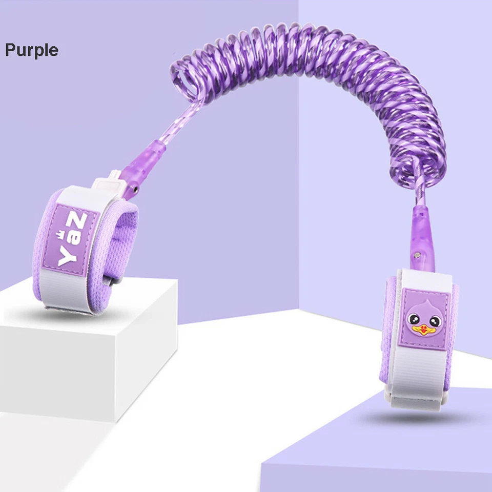 Baby Child Anti Lost Wrist Link Safety Harness Strap Rope Leash Walking Belt - Image 3 of 4