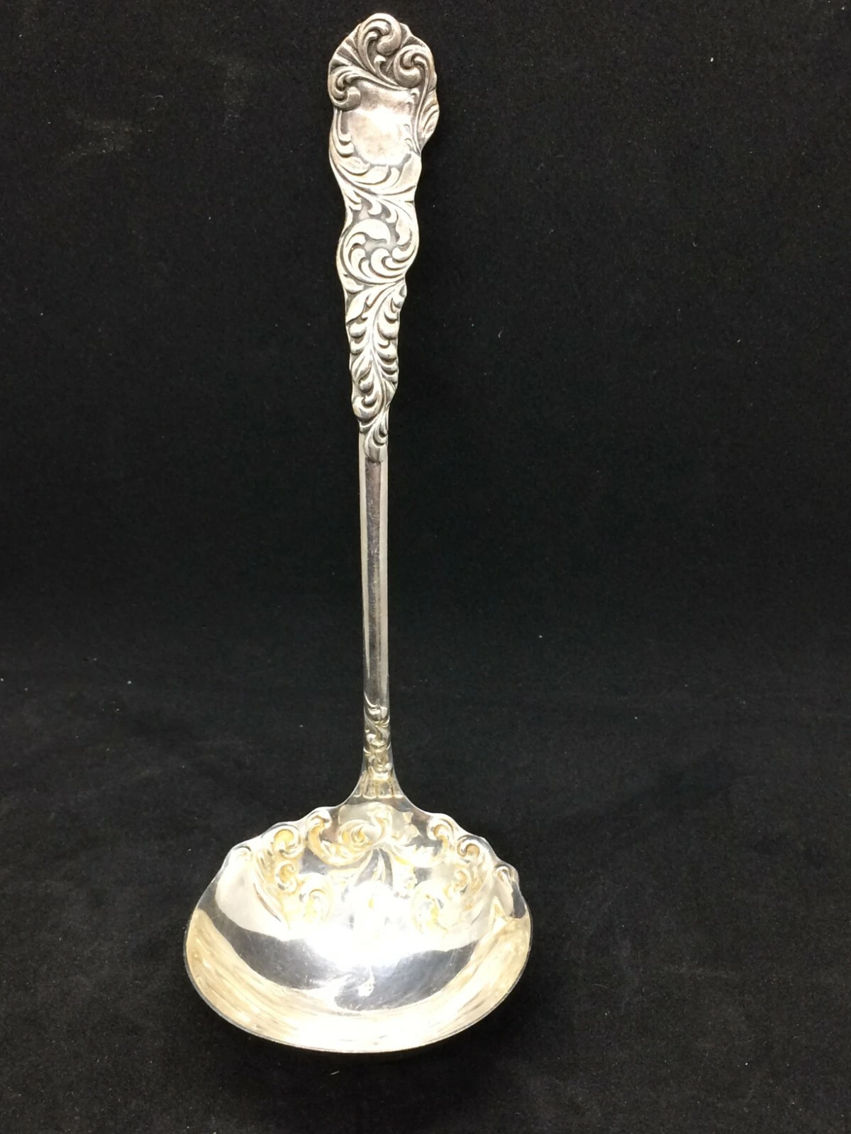Silverplate Gravy Sauce Ladle Holmes & Edwards - Rialto Pattern Circa 1894