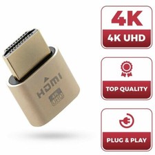 HDMI dummy plug Display Emulator Headless Ghost 1920x1080 4K mining server PC