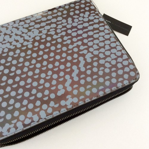 Marc Jacobs Electronic Tablet Zippered Case For Ipad.Gunmetal Multi.NWT.MSRP$138 - Picture 4 of 6