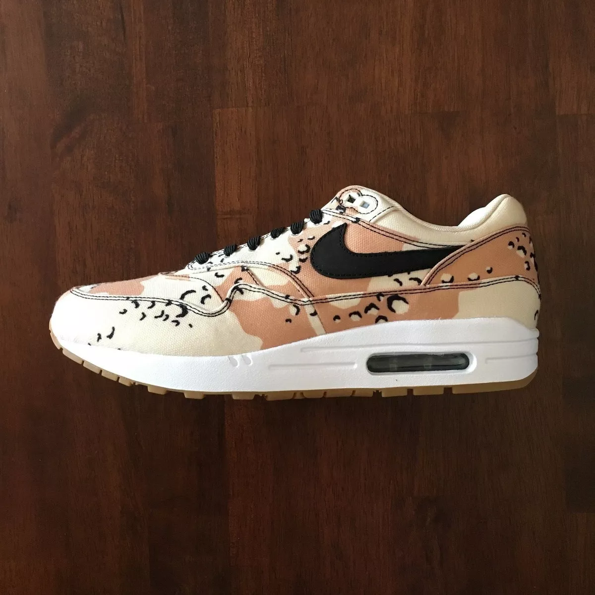 moeilijk struik na school NIKE AIR MAX 1 PREMIUM DESERT CAMO BEACH BLACK-PRALINE 9.5 BRAND NEW DS  LIMITED | eBay