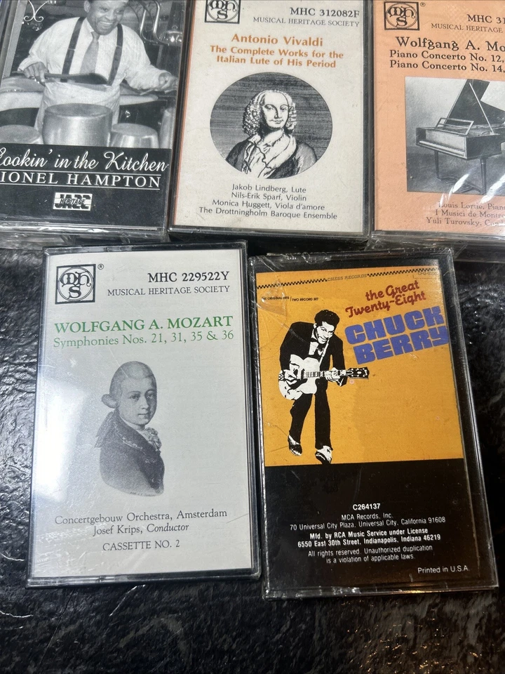 17 Sealed Cassette Tapes Opera , Jazz And More - Image 2 of 4