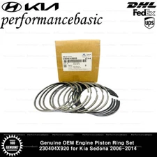 Genuine OEM Engine Piston Ring Set 230404X920 for Kia Sedona 2006-2014