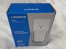 Linksys AC750 RE6300 WiFi Extender WiFi Range Extender Dual-Band 1,000 Sq. ft