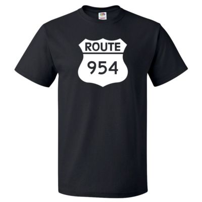 Route 954 Sign Shirt Highway 954 Sign T Shirt