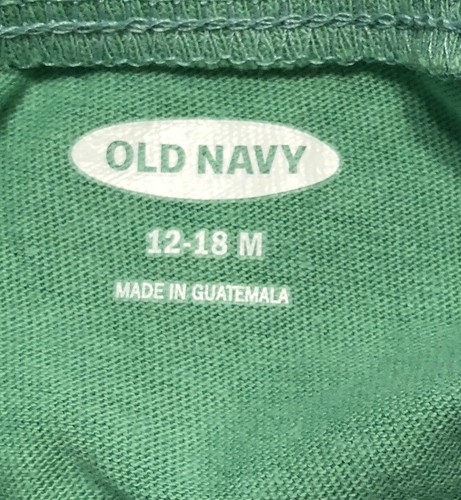 NWT Boy's Old Navy Green Shirt with Dinosaur in Pool Tube - Size 12-18 Months - Picture 4 of 4