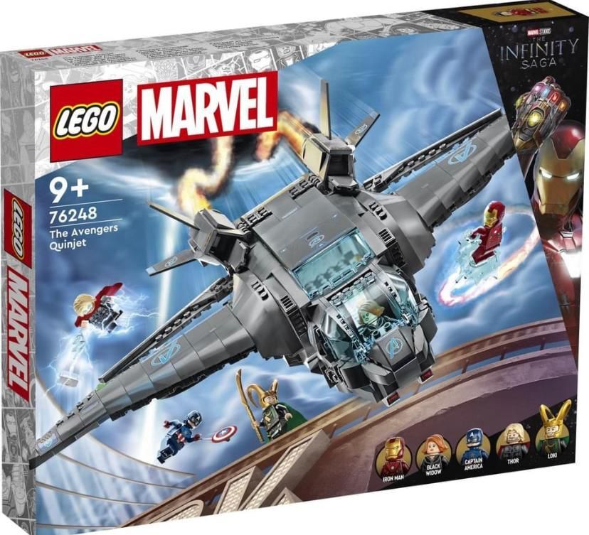 Merchandising Marvel: Lego 76248 - Super Heroes - Avengers Quinjet
