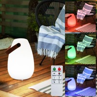 Tischleuchte AußEnleuchte Fernbedienung Dimmbar Rgb Led Akku Gartenleuchte Weiß