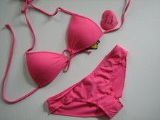 Body Glove Hot Pink Love Bra Cheeky Bikini Swim Bathing Suit XS