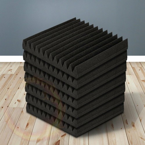 Alpha Acoustic Foam Panels Tiles Studio Sound Absorption Wedge 30X30CM - Picture 7 of 7