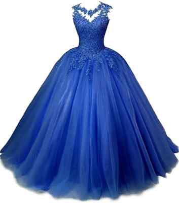 Elegant Quinceanera Dresses Ball Gown Applique Party Gowns Birthday Graduation | eBay Elegant Quinceanera Dresses Ball Gown Applique Party Gowns Birthday Graduation | eBay