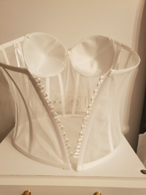 Jutrisujo Damen Korsett Bustier - Vollbrust Corsage Mit Strapsen Für Cosplay & Special Events