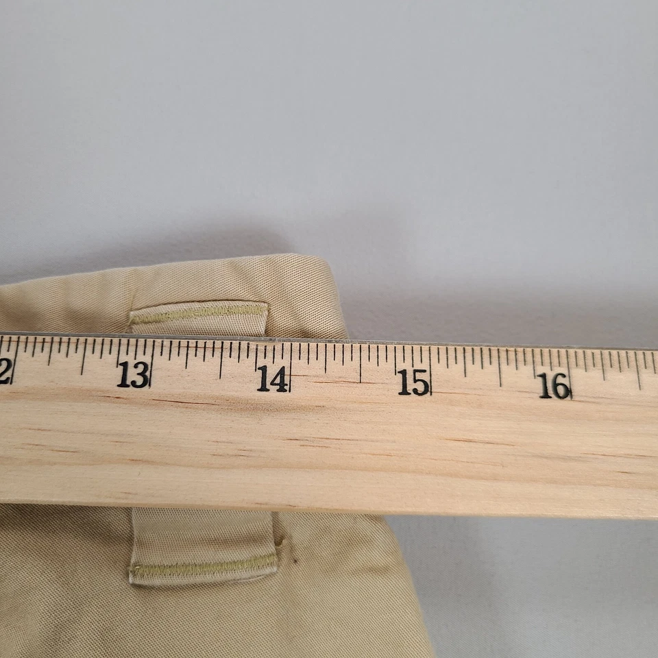 Pantalones cortos impermeables para mujer talla 6 marrón caqui pantalones cortos enrollables al aire libre damas Foto 4 de 4