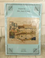 English Cross Count Stitch Kit Joan A Scott The Mill Pond Swanage Dorset