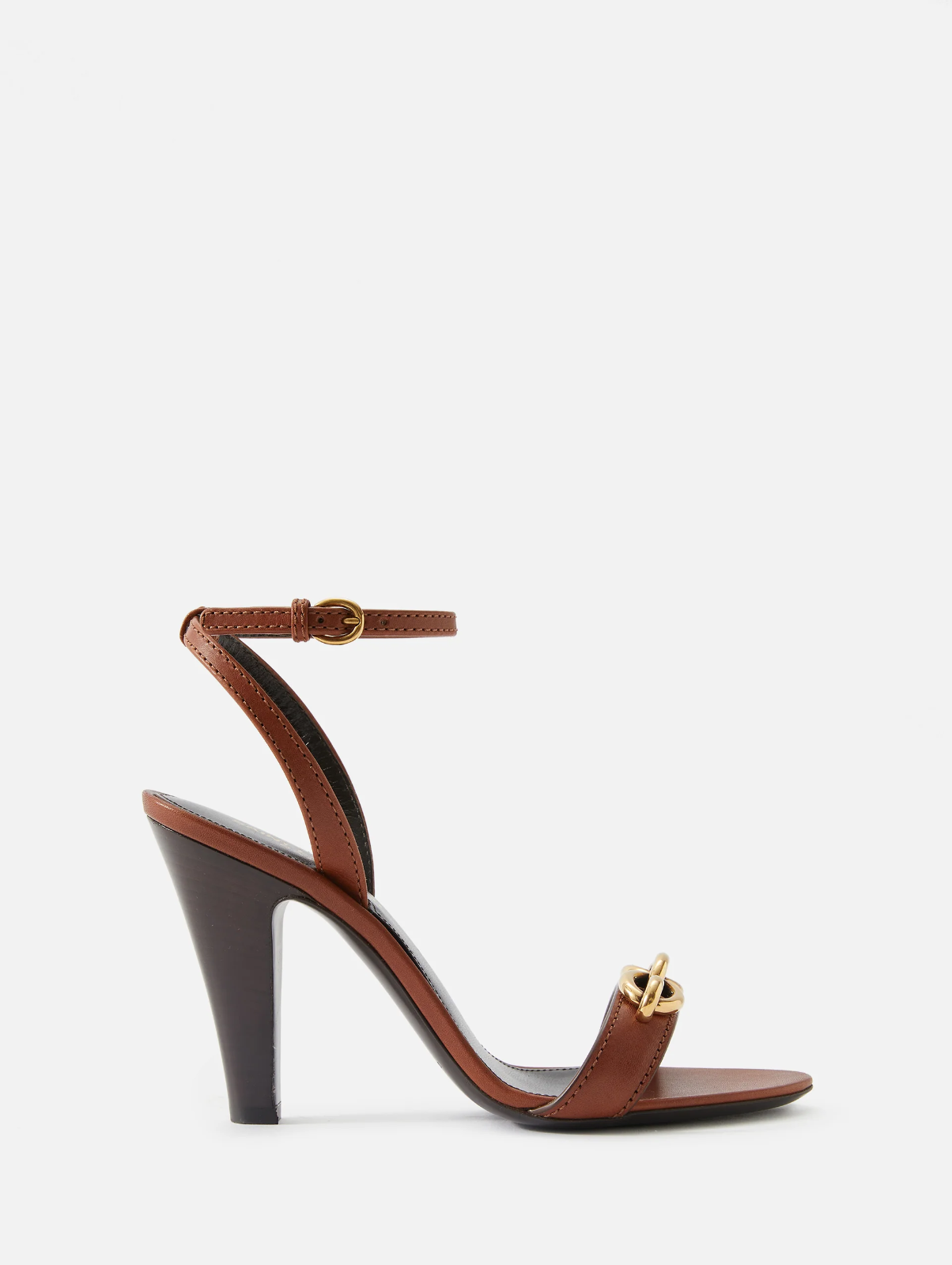 Saint Laurent YSL Sandalo Le Maillon 95 mm nuovo papaya (taglia 40 US 10)