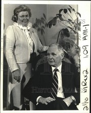 Foto de prensa 1983 Evelyn Phillips con su esposo John G. Phillips de Nueva Orleans