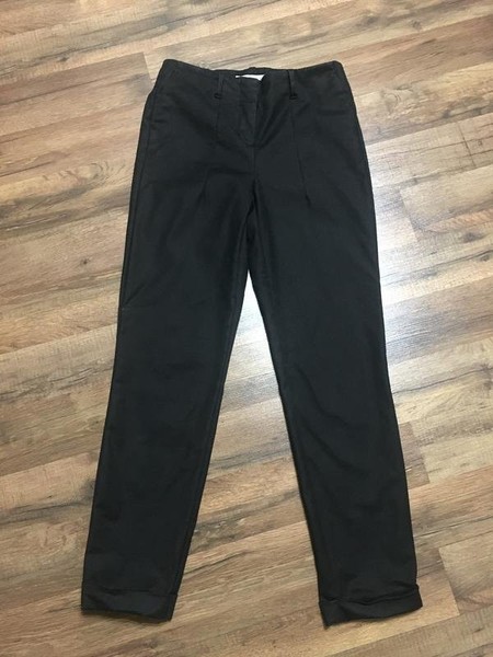 Women Boden Trousers Black Cotton 38 / M / 46 #8ETD