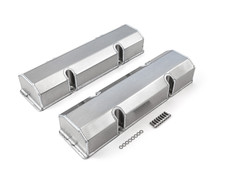 Chevy Sbc 350 Fabricated Valve Covers Satin Tall Wo Hole Chevy Sbc 350 Fabricated Valve Covers Satin Tall Wo Hole