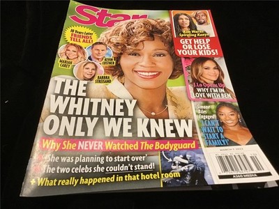 Star Magazine March 7, 2022 The Whitney Only We Knew Simone Biles