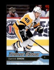2016-17 Upper Deck #469 Dominik Simon Young Guns RC (ref 106058)