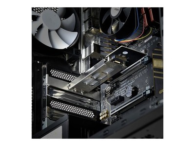 StarTechcom Abnehmbares Rack für M.2 NVMe SSD zu PCIe x4 / Mobile Backplane für