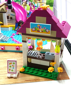 Lego Friends 41008 Heartlake City Pool 99% Complete