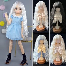 BJD Wig Long Curly Wavy Soft Hair Wigs for 1/3 1/6 BJD Dolls DIY Accessories Wig