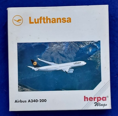 Herpa WIngs Lufthansa Airbus A340-213 ''Lubeck'' Reg D-ABIF,  No. 516518
