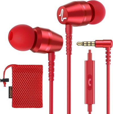 LUDOS OMNITONE Kopfhörer In Ear Kopfhörer mit Kabel und Mikrofon